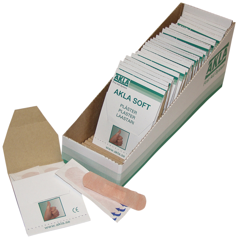 FICKFÖRPACKNING PLÅSTER 95124 AKLASOFT
