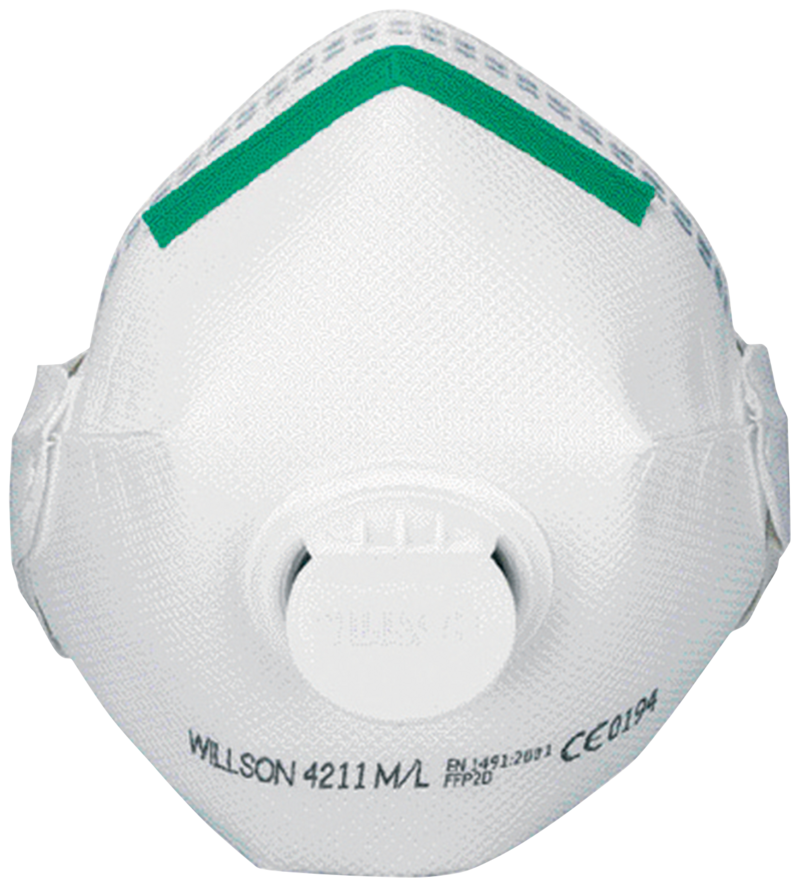 HALVMASK FILTRERANDE FFP2D V 4211 HONEYWELL M/L