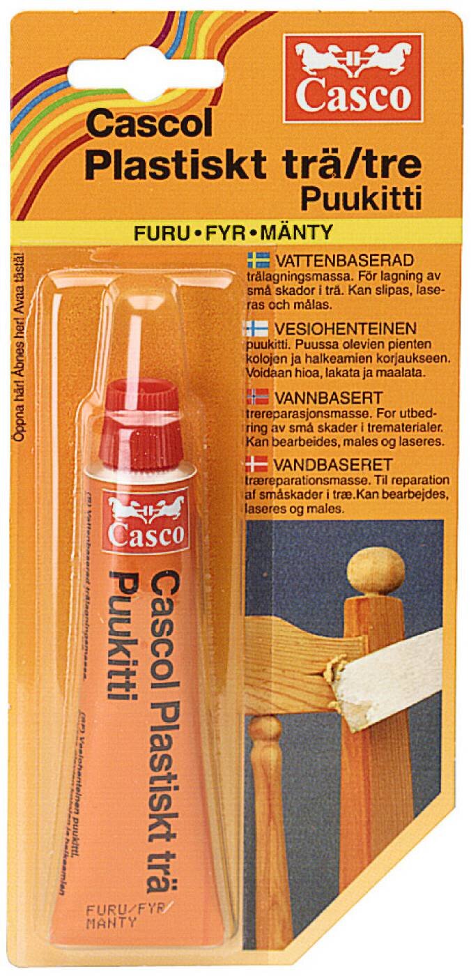 PLASTISKT TRÄ 3705 CASCO VATTENBASERAT EK 40ML
