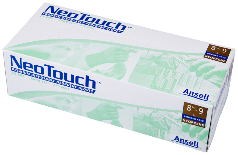 HANDSKE MICROFLEX NEOTOUCH 25-101 ANSELL 6,5-7