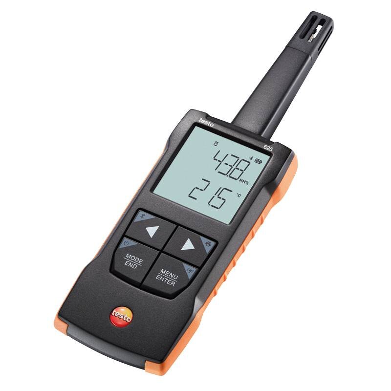 TEMP- OCH FUKTMÄTARE TESTO 625 SET