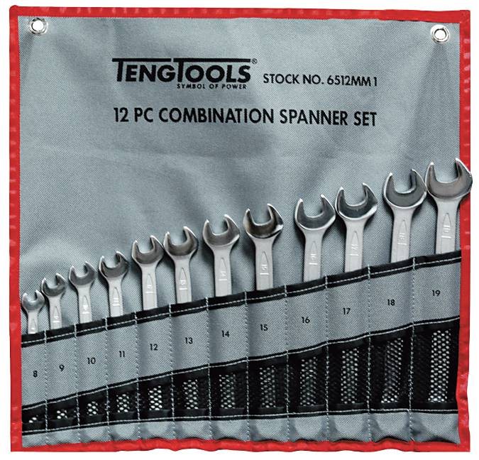 U-RINGNYCKELSATS 8-19MM 6512MM1 12 DELAR