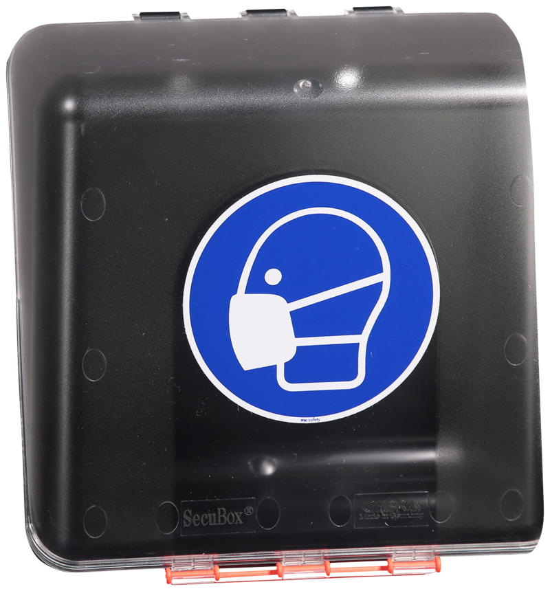 BOX FÖR HALVMASK MIDI TRANSPARENT