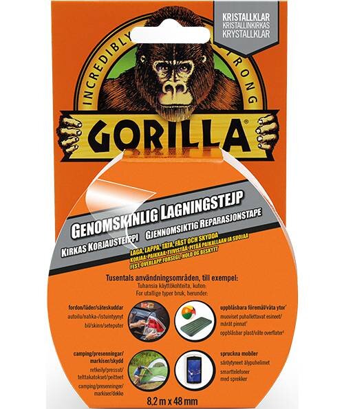 REPARATIONSTEJP GORILLA TRANSPARENT 48MMX8,2M