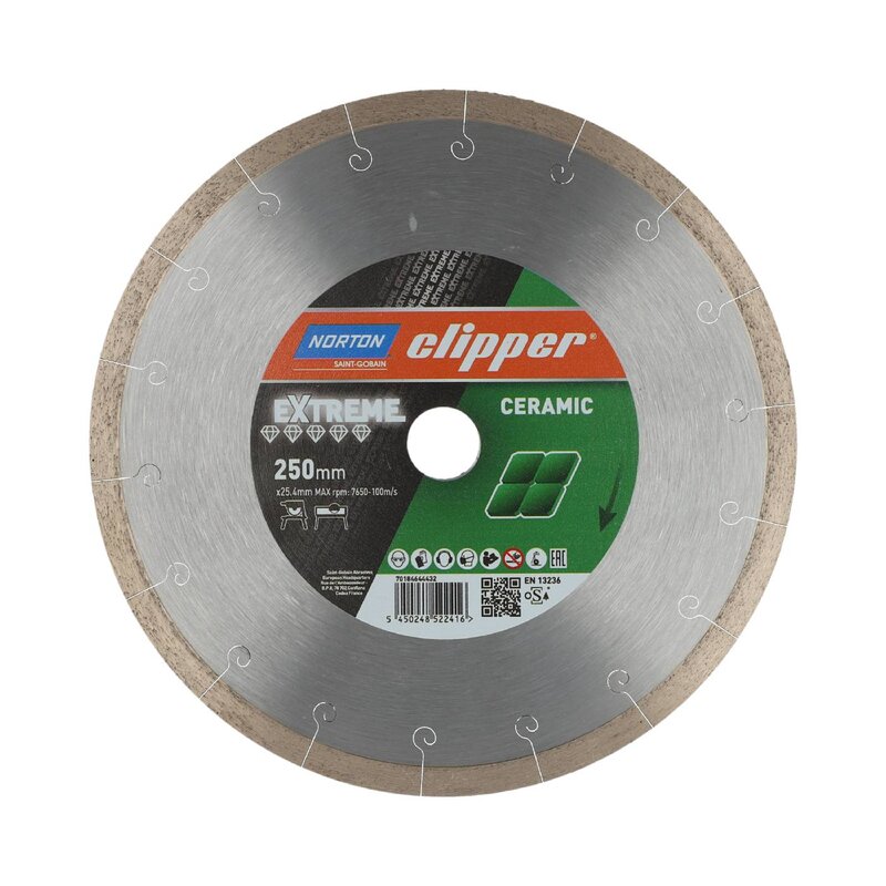 DIAMANTKLINGA CLIPPER EXTREME CERAMIC 200X25,4