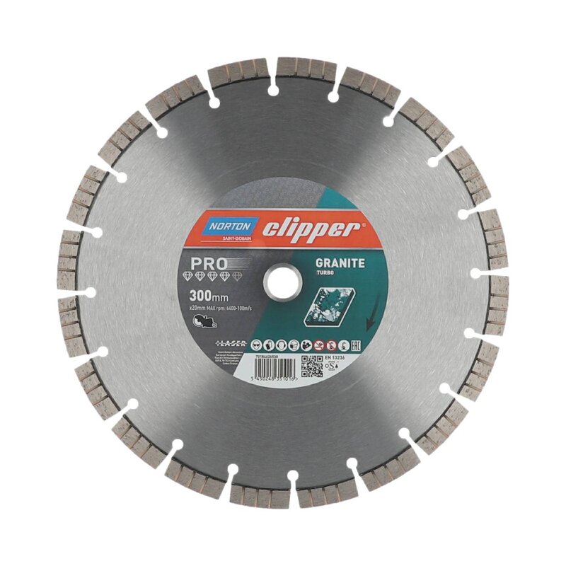DIAMANTKAPKLINGA CLIPPER PRO GRANITE TURBO 115X22,23