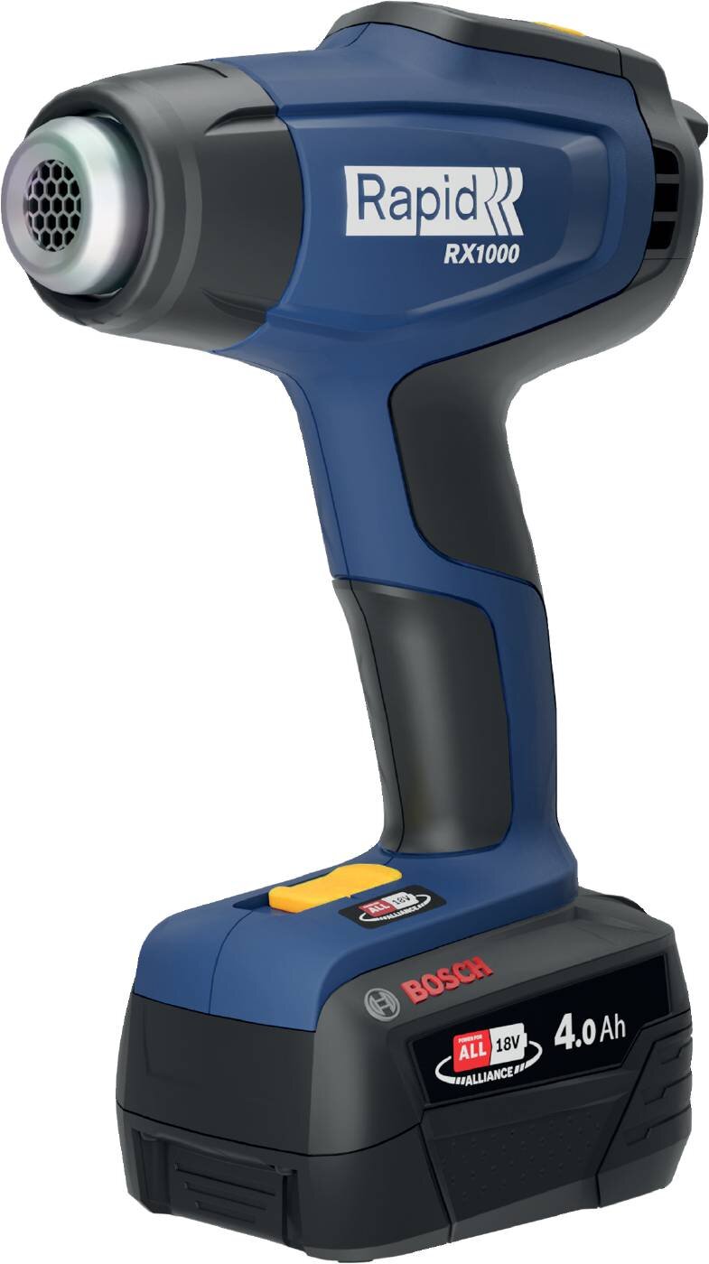 VARMLUFTSPISTOL SET RX1000 RAPID 18V