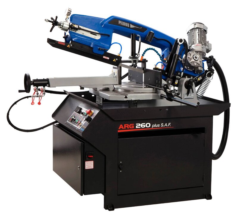 KALLBANDSÅG ARG 260 PLUS SAF PILOUS 400V-3FAS