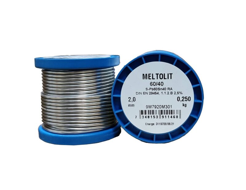 LÖDTRÅD MELTOLIT PB60SN40 RA 2,0MM 250G
