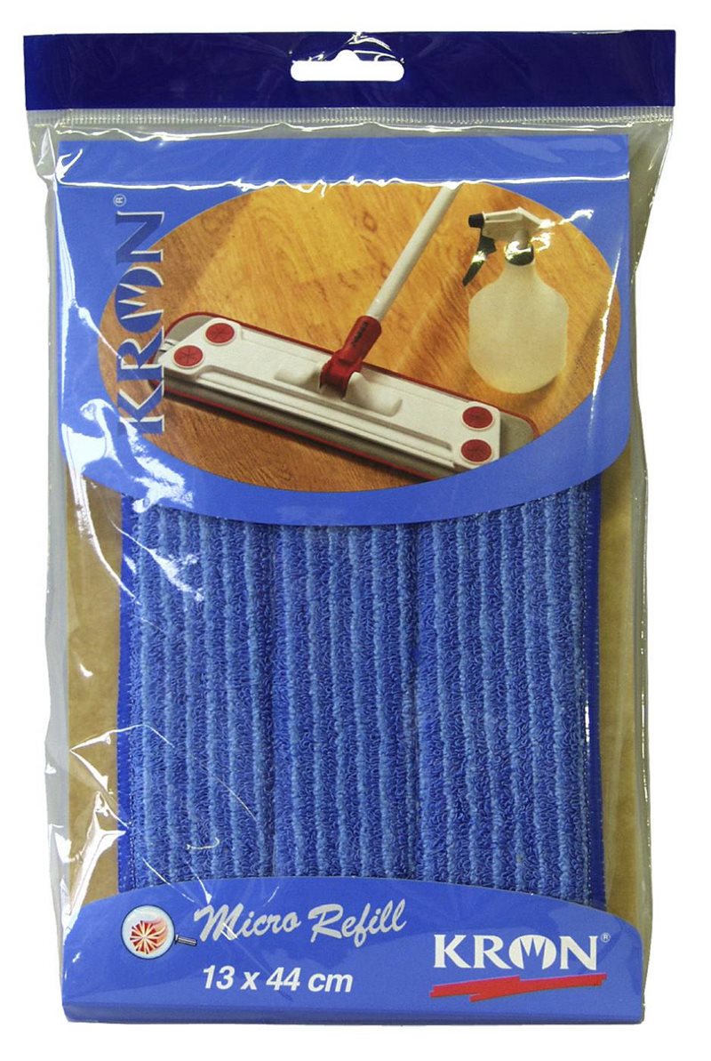 GOLVMOPP MICRO KRON FUKT 130X440 BLÅ