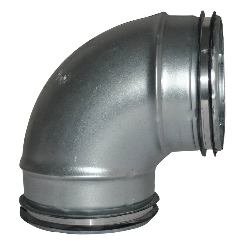 KORTBÖJ FLEXIT 90 GRADER MED PACKNINGAR DIAMETER 100 MM