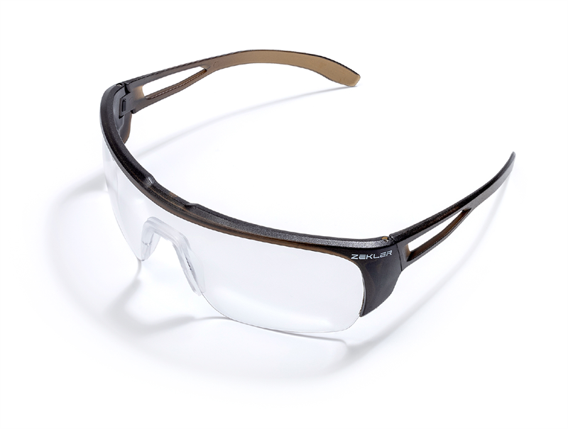SKYDDSGLASÖGON ZEKLER 76 BRUN/TRANSP CNZ KLAR LINS