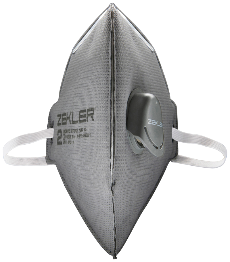 HALVMASK FILTRERANDE 1202VC ZEKLER FFP2V