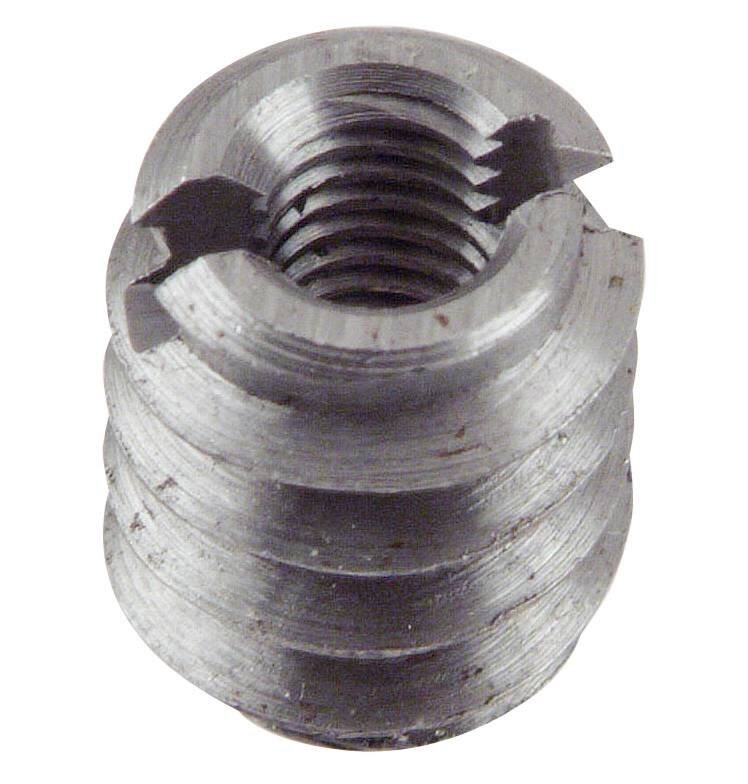 SKRUVMUFF M8 MILLERS OBEHANDLAT STÅL 16X18MM
