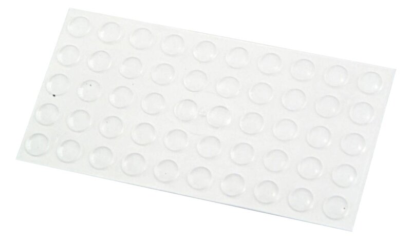 DÄMPARE PLAST MILLERS SJÄLVHÄFTANDE DIA 7X1,5MM