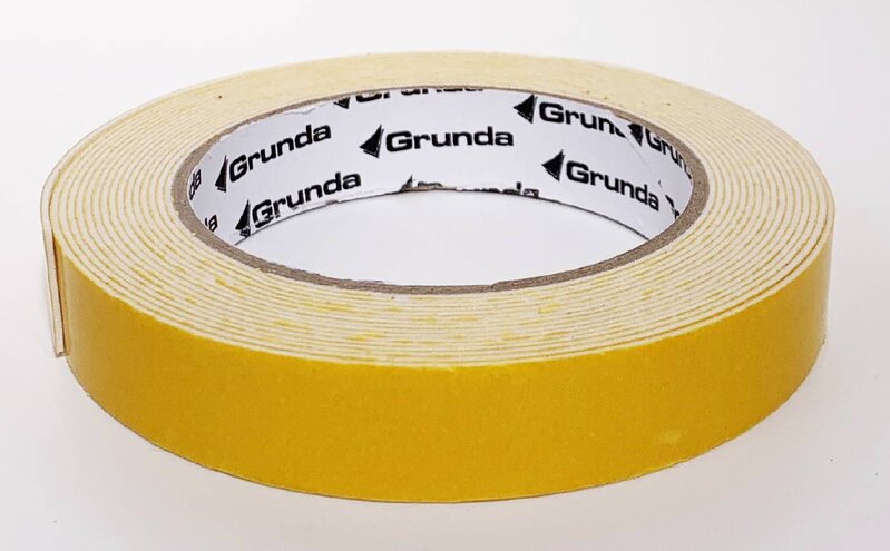 MONTERINGSTEJP GRUNDA DUBBELHÄFTANDE 19MMX5M