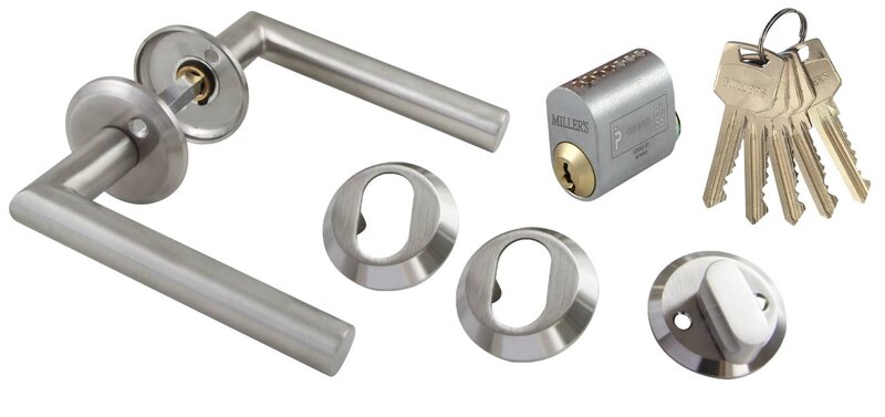 BEHÖRSSATS GRIP OVAL CYLINDER MILLERS SYRAFAST