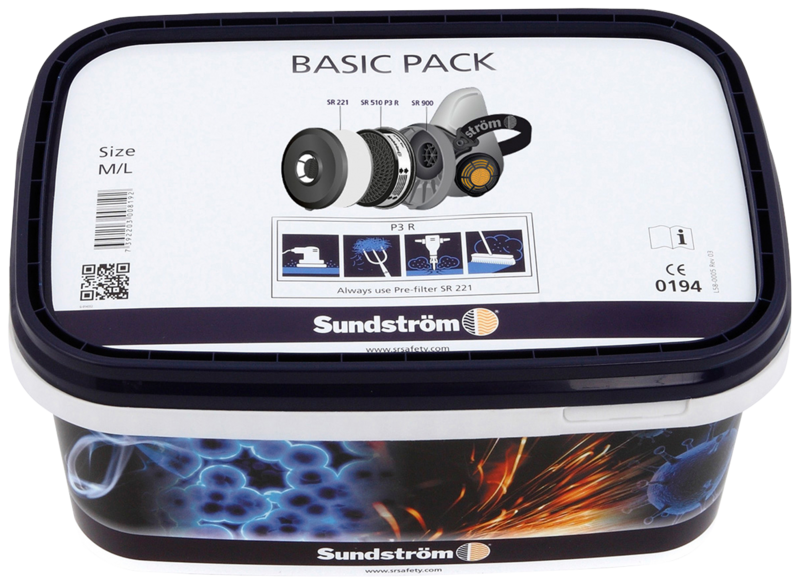 HALVMASK BASIC PACK SR 900 SUNDSTÖM M