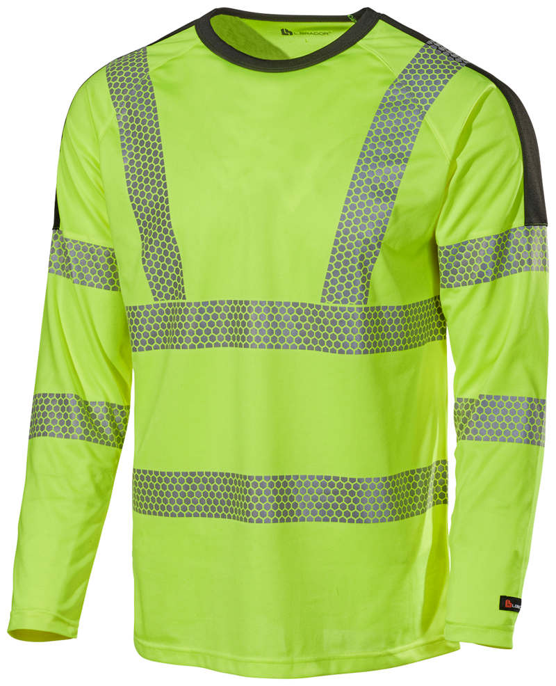 T-SHIRT 6121P L.BRADOR GUL/SVART XS