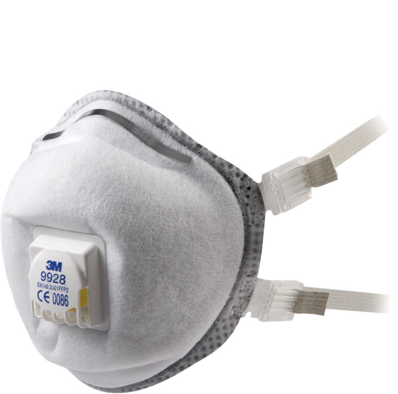 HALVMASK FILTRERANDE SPECIAL 9928 3M  KLASS P2 D VENTIL