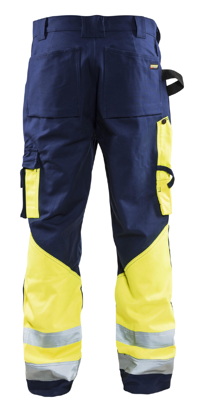 BYXA 15291370 BLÅKLÄDER MARINBLÅ/GUL C46