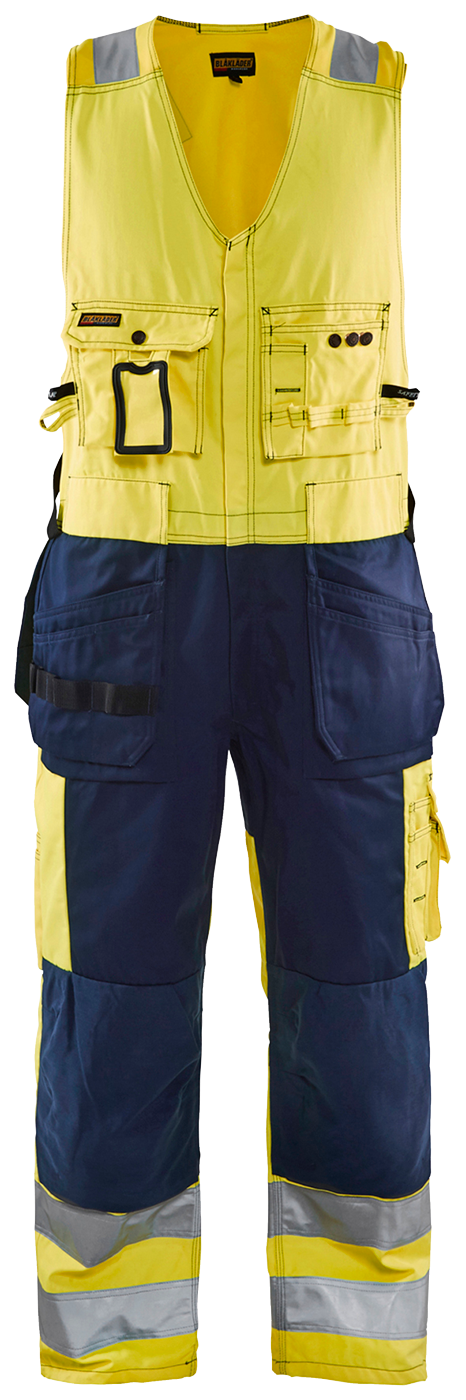 VÄSTBYXA 26531804 BLÅKLÄDER GUL/MARINBLÅ C44