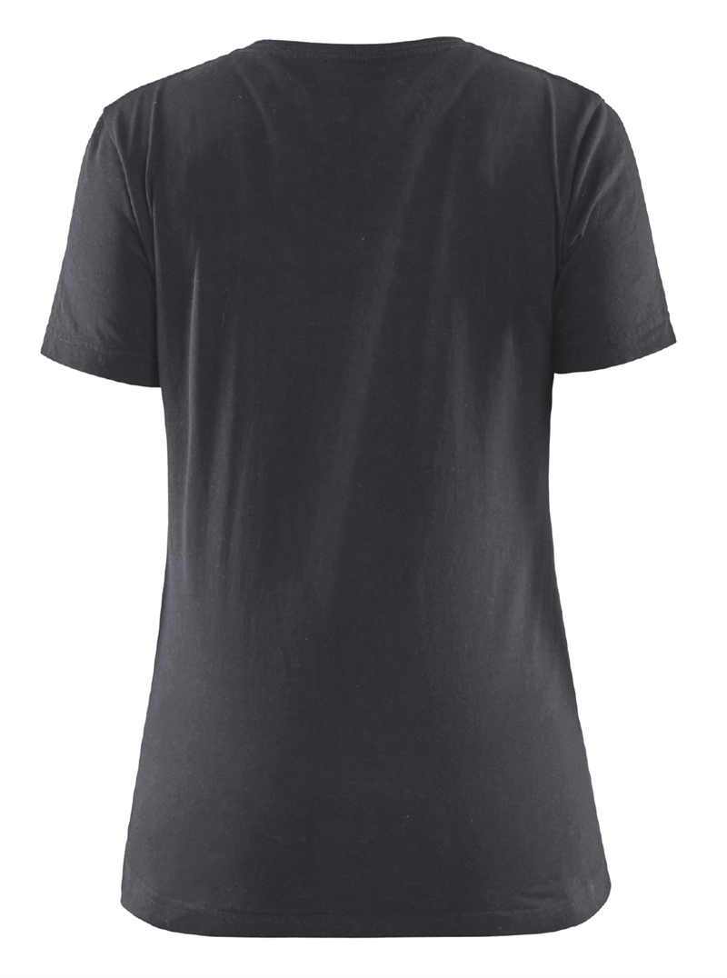 T-SHIRT 34791042 BLÅKLÄDER MELLANGRÅ/SVART XXL